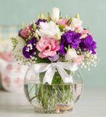 Aşkın Mevsimi Kürede Lisyantus Aranjmanı