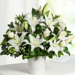 Kar Beyaz Gül ve Lilyum