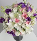 Sevda Bahçesi Lisyantus ve Lilyum Aranjmanı