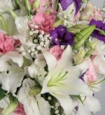 Sevda Bahçesi Lisyantus ve Lilyum Aranjmanı